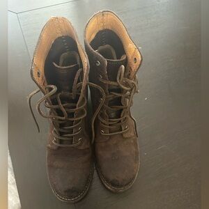 Women Frye Brown Leather Boots